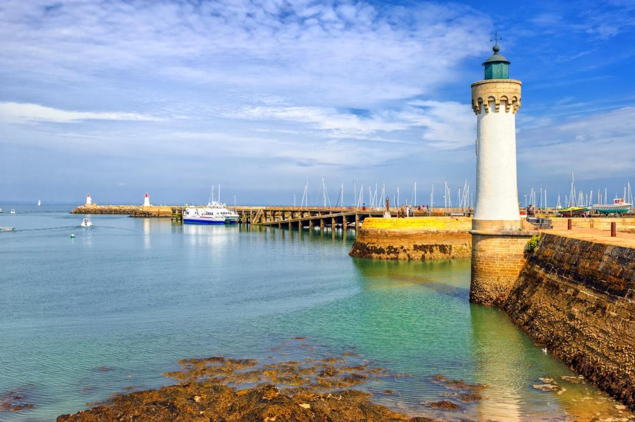 Le Phare Ouest - 80 M De La Mer - Vue Ocean Sur Le Balcon - Entierement Renove - Internet Haut Debit - Nouveau Ploemeur Zewnętrze zdjęcie