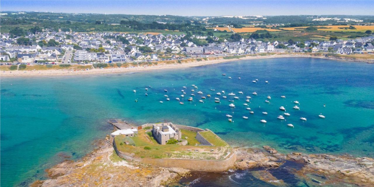 Le Phare Ouest - 80 M De La Mer - Vue Ocean Sur Le Balcon - Entierement Renove - Internet Haut Debit - Nouveau Ploemeur Zewnętrze zdjęcie